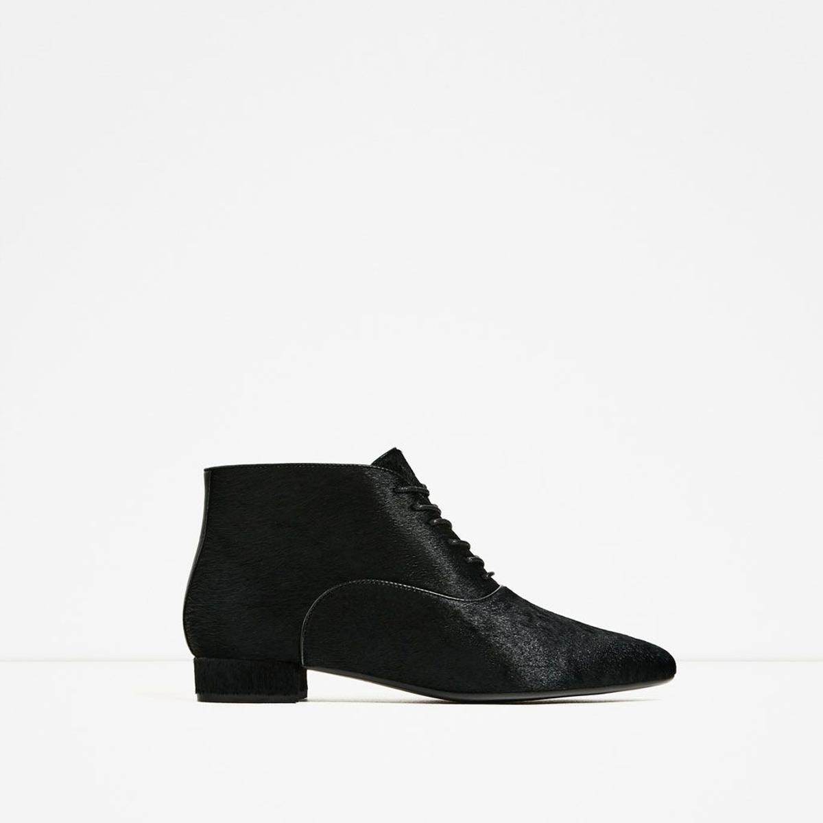 Zapatos planos para otoño: Zara