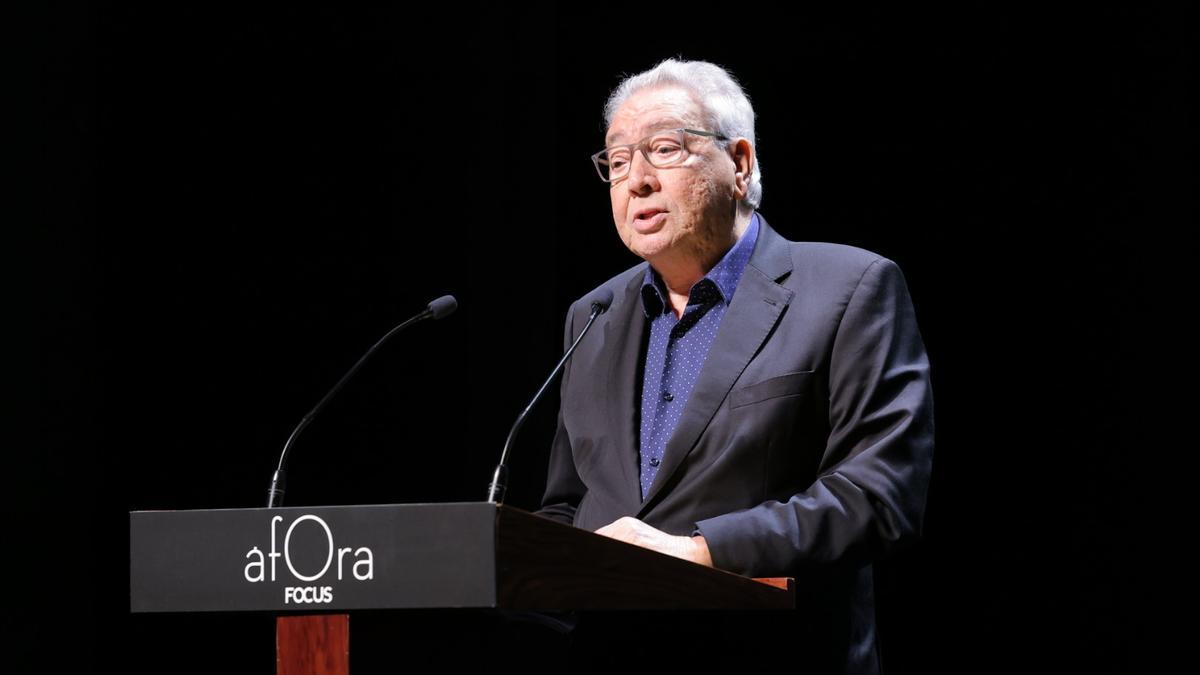 Daniel Martínez, presidente de Focus, en la inauguración del 2º Congreso Internacional de Espectadores de Teatro