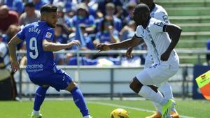 El Getafe, en su empate a goles (1-1) con la Real Sociedad de la Jornada 32 de LaLiga