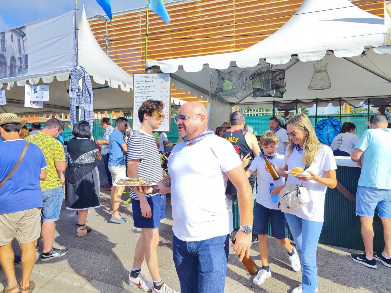 Así se vivió el ambiente de la LII Sardinada en Candás, por San Félix