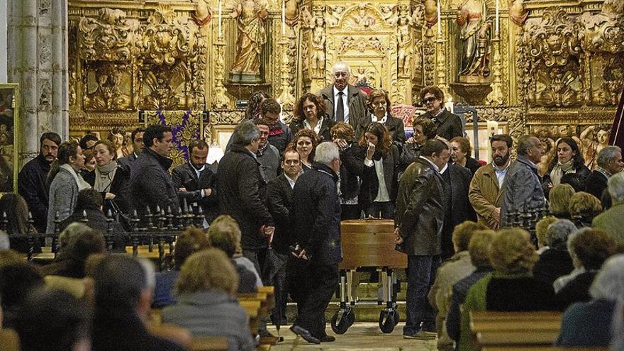 Bernardino Píriz recibe el último adiós en Olivenza