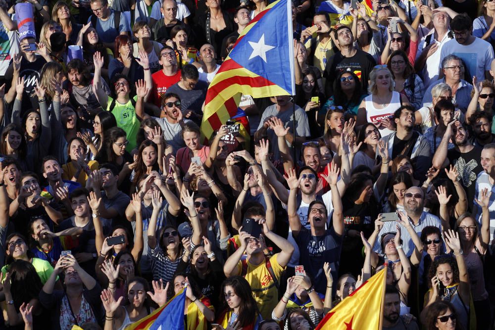 Manifestació a Girona.