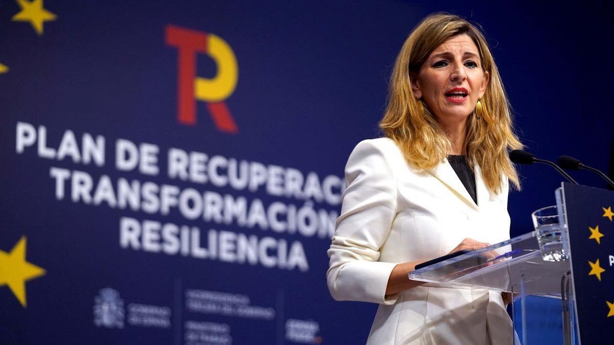 The third vice president and Minister of Labor and Social Economy Yolanda Diaz. The third vice president and Minister of Labor and Social Economy Yolanda Diaz.