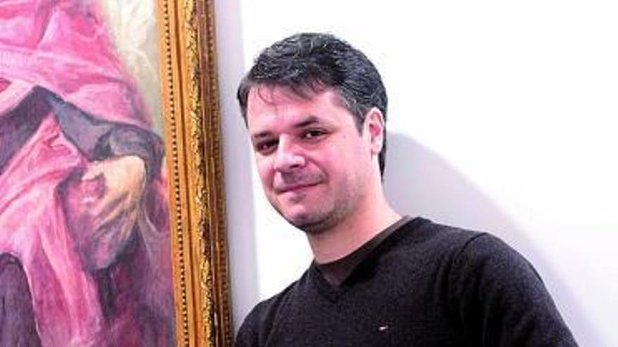 El artista Ángel Luis Iglesias.