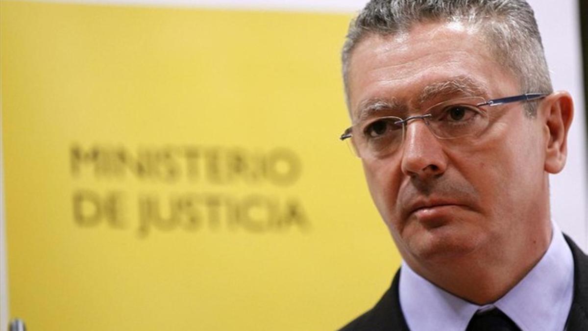 El ministro de Justicia, Alberto Ruiz-Gallardón.