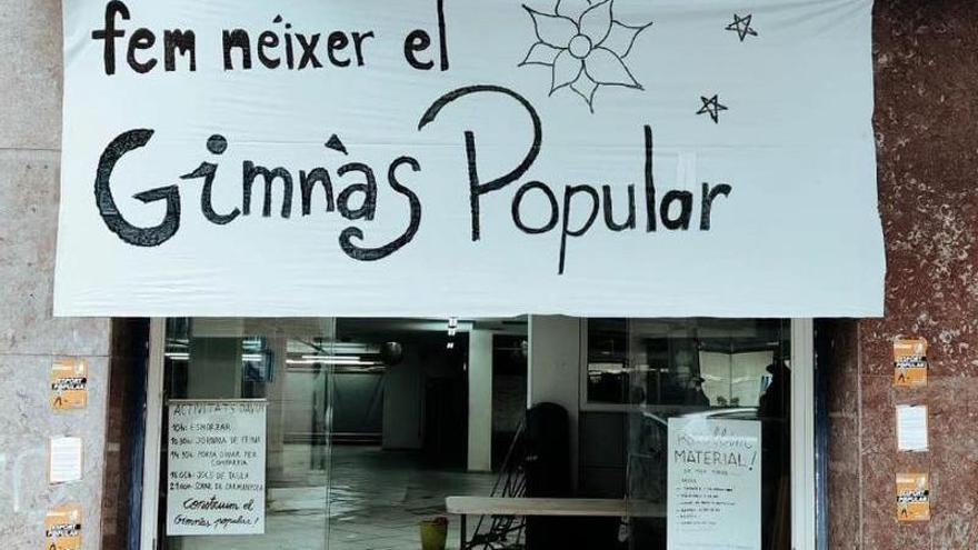 Desallotgen el local ocupat per obrir un gimnàs popular a Manresa