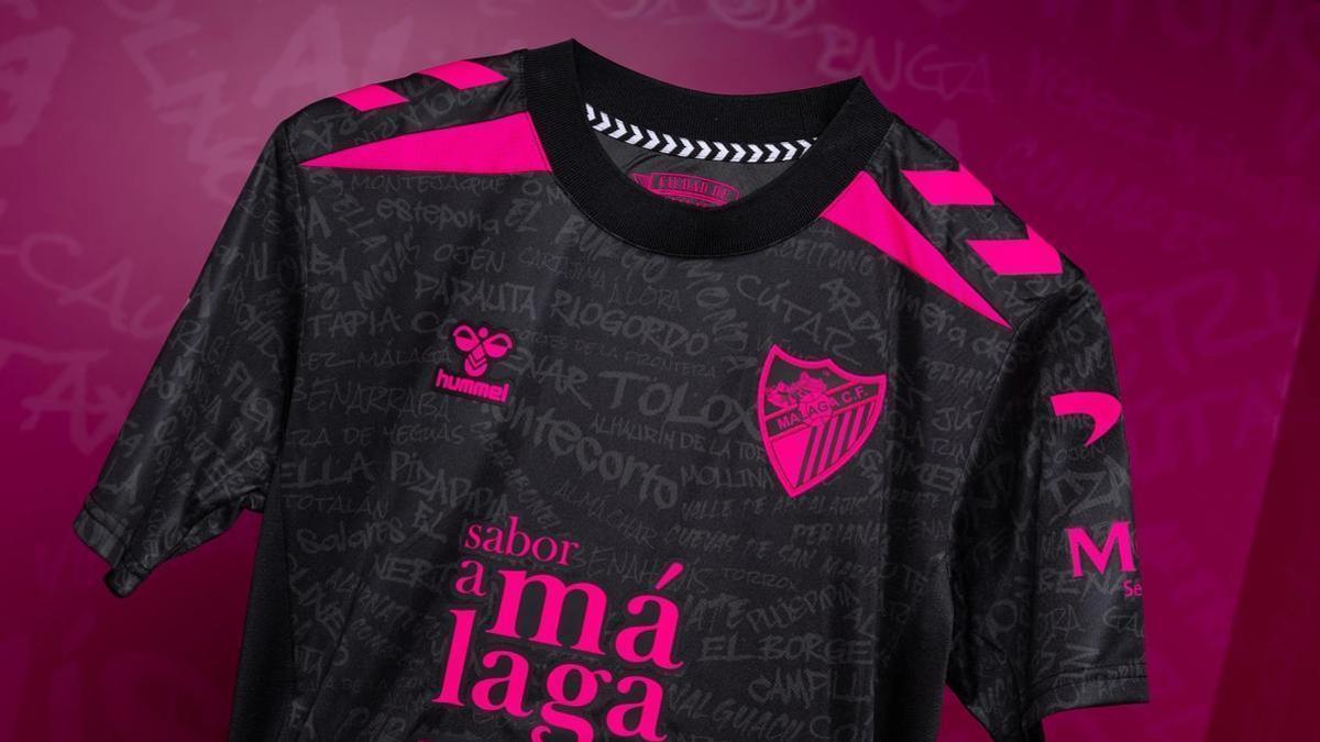 Tercera equipación del Málaga CF 2026/27