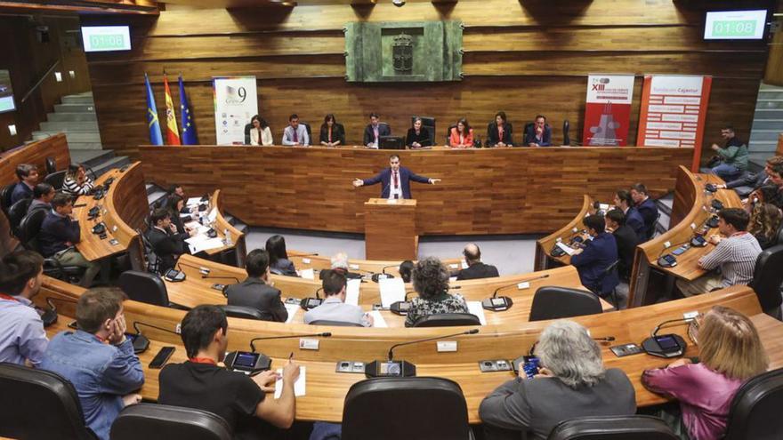 Hemiciclo de la Junta, durante el debate. | Irma Collín