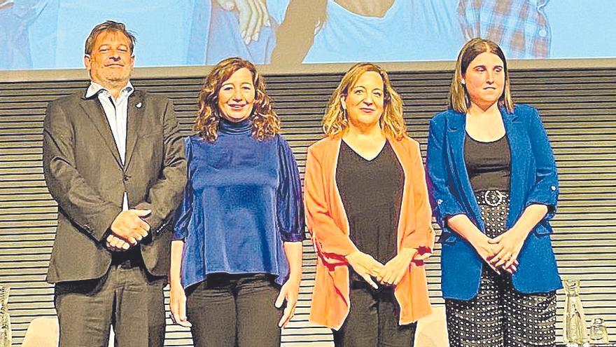 Moreno, Armengol, García y Homs en el Palau de Congressos de Palma