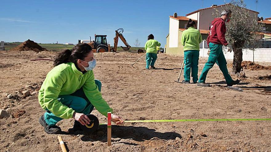 Trabajos en la zona conocida como Los Rodiles. | J. L. Fernández