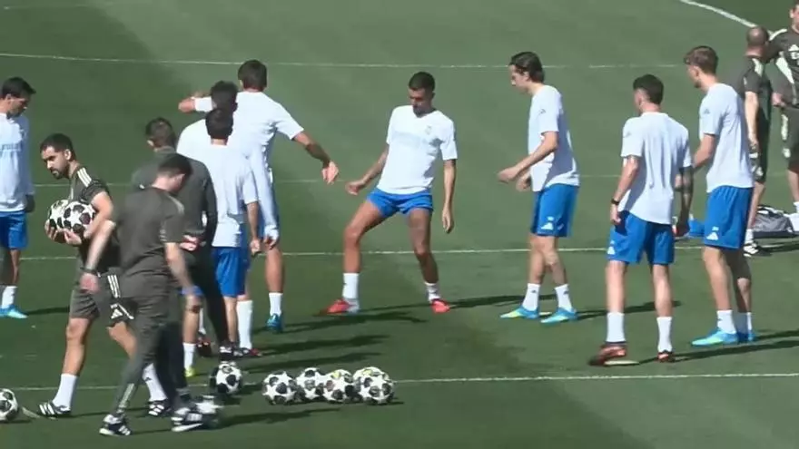 El Real Madrid prepara su partido contra el Bayern