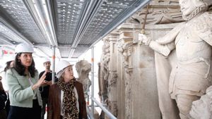 Presentación de la nueva edición del programa ‘Abierto por restauración’ en el Museo de Historia de Madrid.