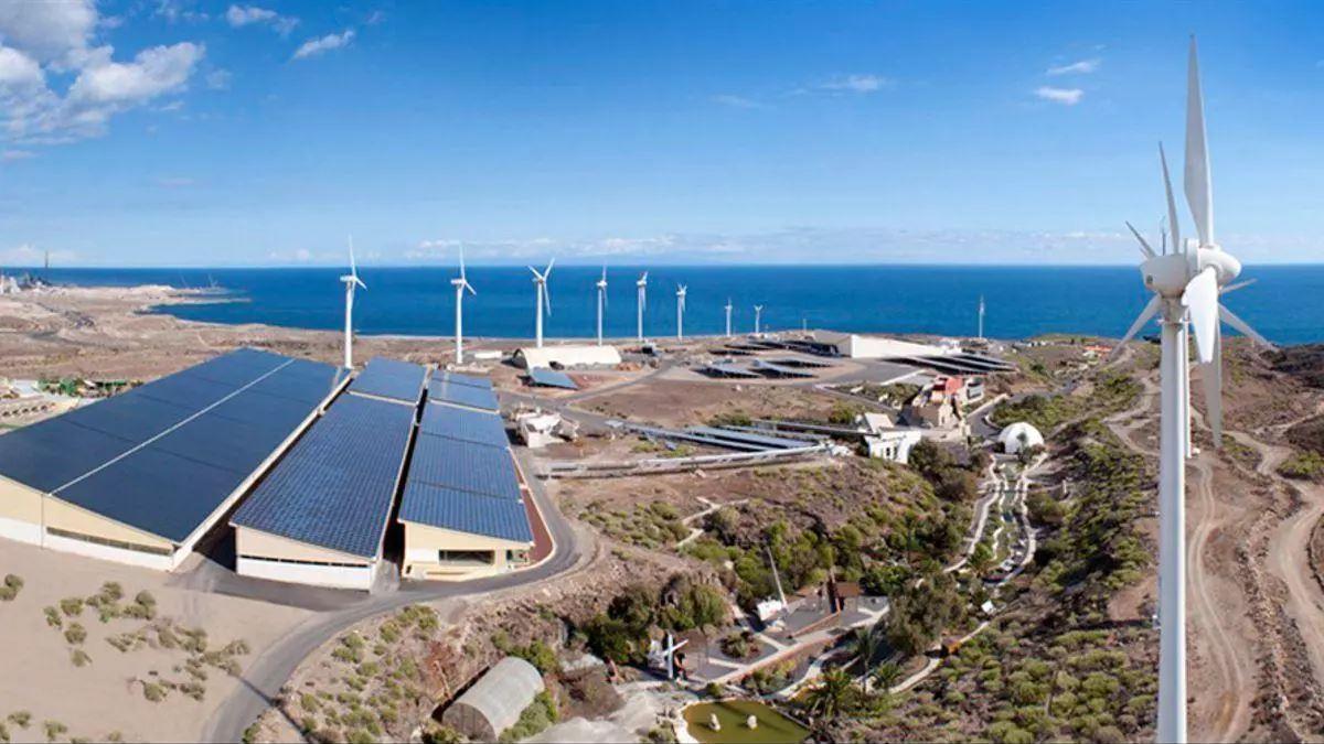 Vista general de las instalaciones del ITER en Granadilla de Abona
