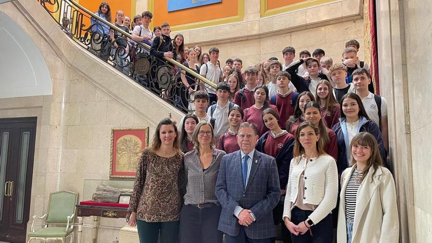 Intercambio lingüístico  de alumnos de Stadthagen (Alemania) con el colegio Dulce Nombre de Jesús