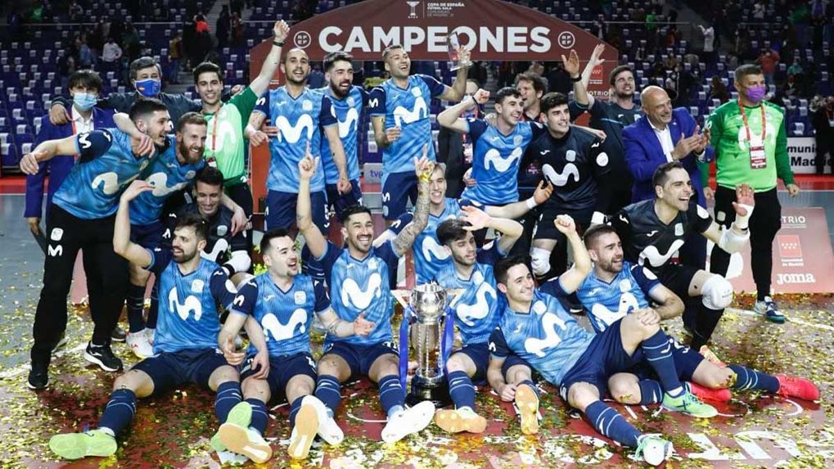 Movistar Inter, merecido campeón de la Copa de España