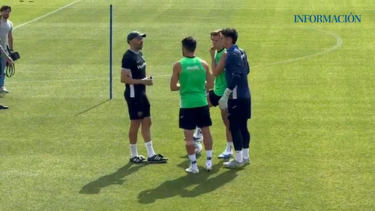 Así ha sido el entreno del Elche preparatorio para la visita al Celta