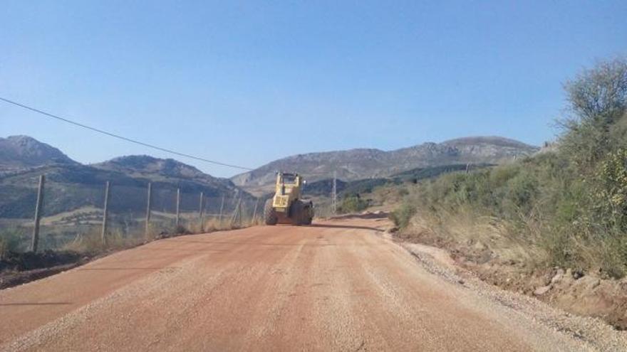 Obras de la barriada antequerana de Puerto del Barco.