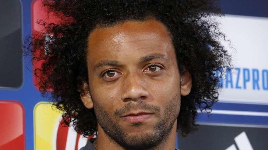 Marcelo, defensa brasileño del Real Madrid. // E.P.