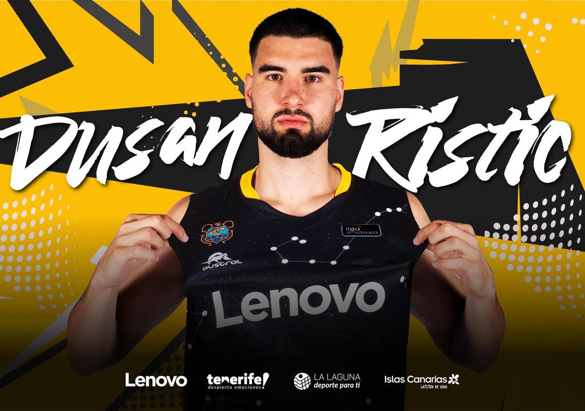 Dursan Ristic, nuevo fichaje del Lenovo Tenerife.