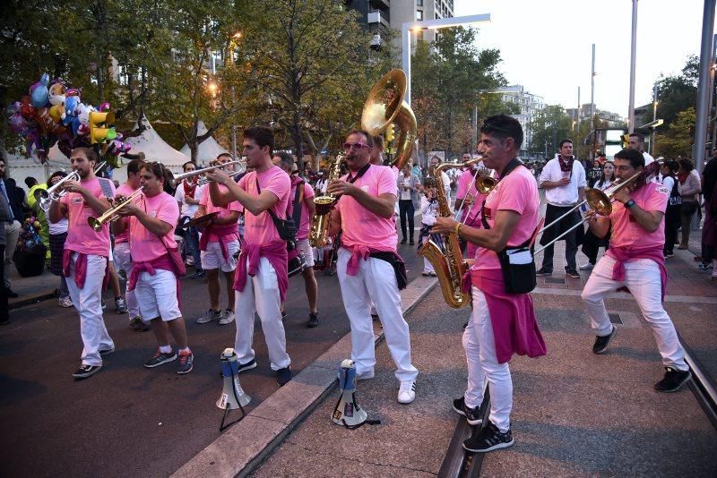 Las peñas de la Federación vuelven a tomar la calle en su maratón de charangas