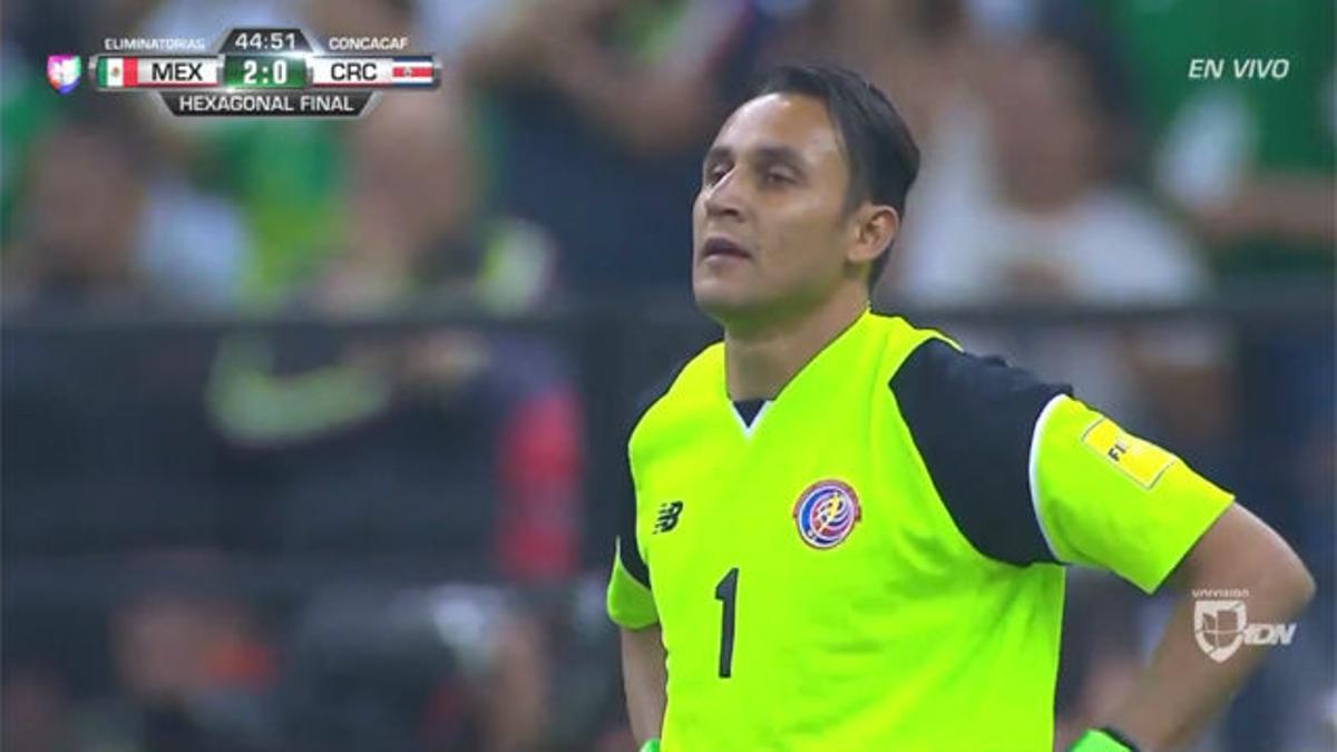 Keylor Navas volvió a cantar con Costa Rica