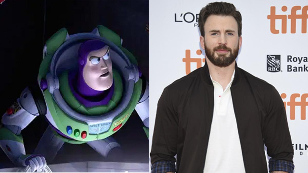 Chris Evans será Buzz Lightyear