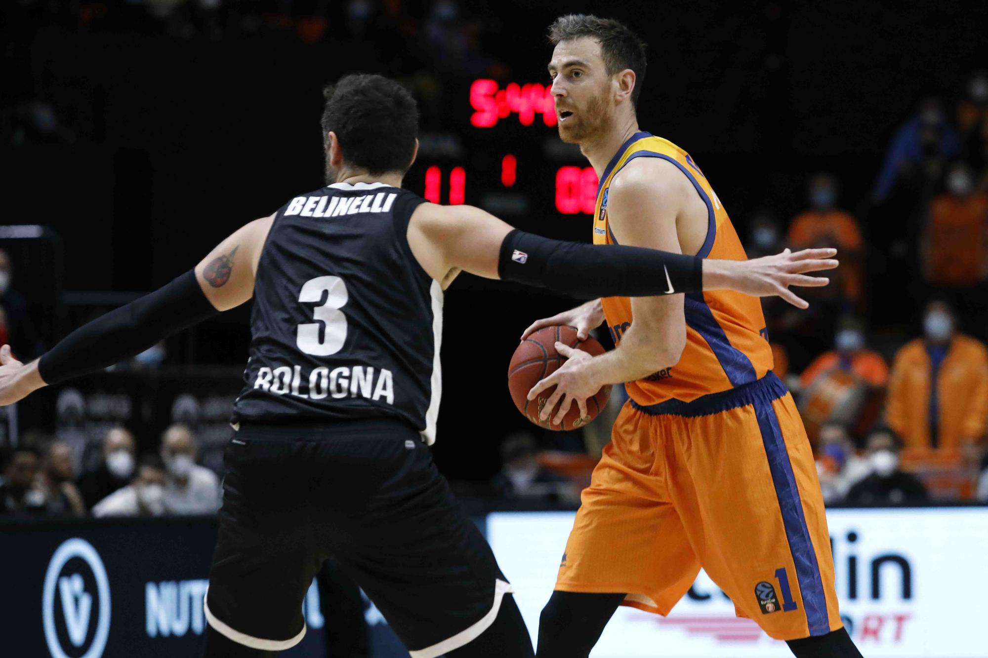 Partido de EuroCup Valencia Basket- Virtus Bolonia