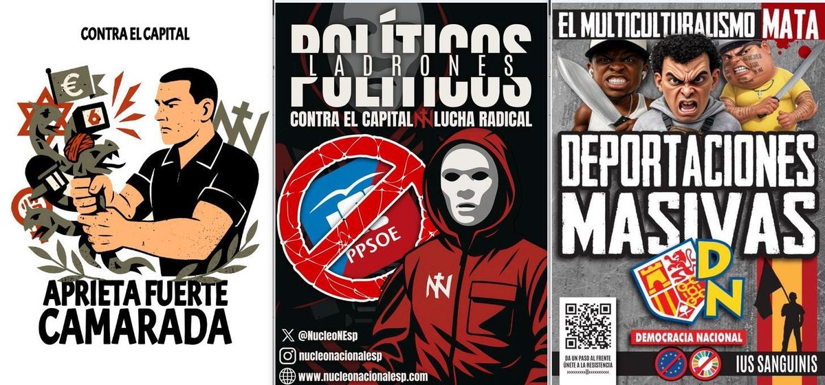 Nuevo obrerismo, ruptura con el sistema y xenofobia forman el coctel propagandístico de la extrema derecha