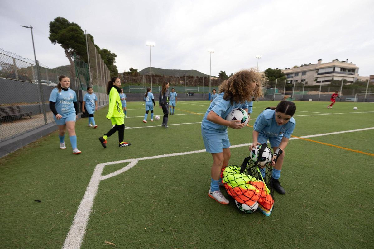 Galería: convocatoria de la Selección sub12 femenina de Ibiza y Fermentera