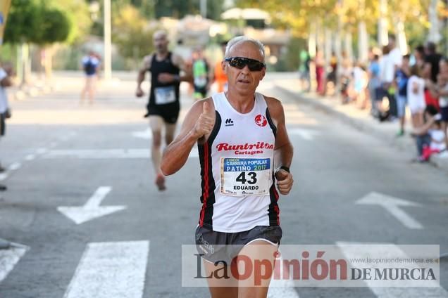 Carrera popular en Patiño.