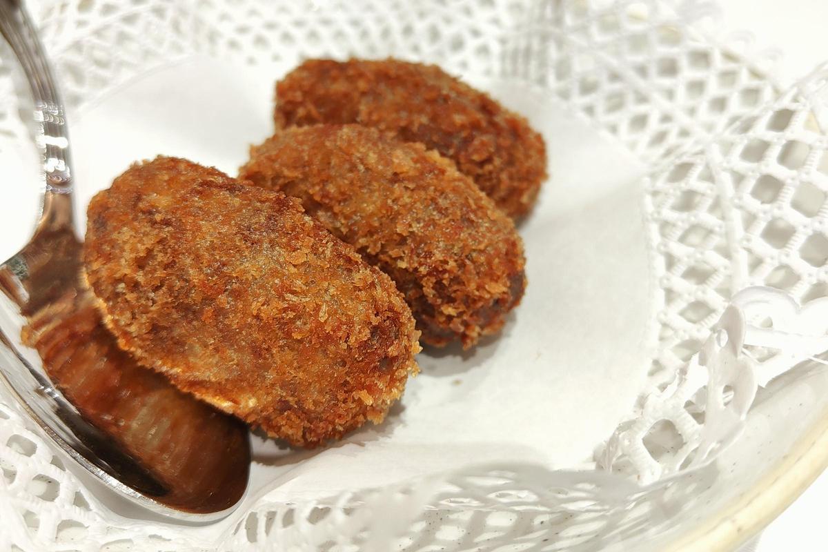 Las croquetas de jabalí de Can Feu