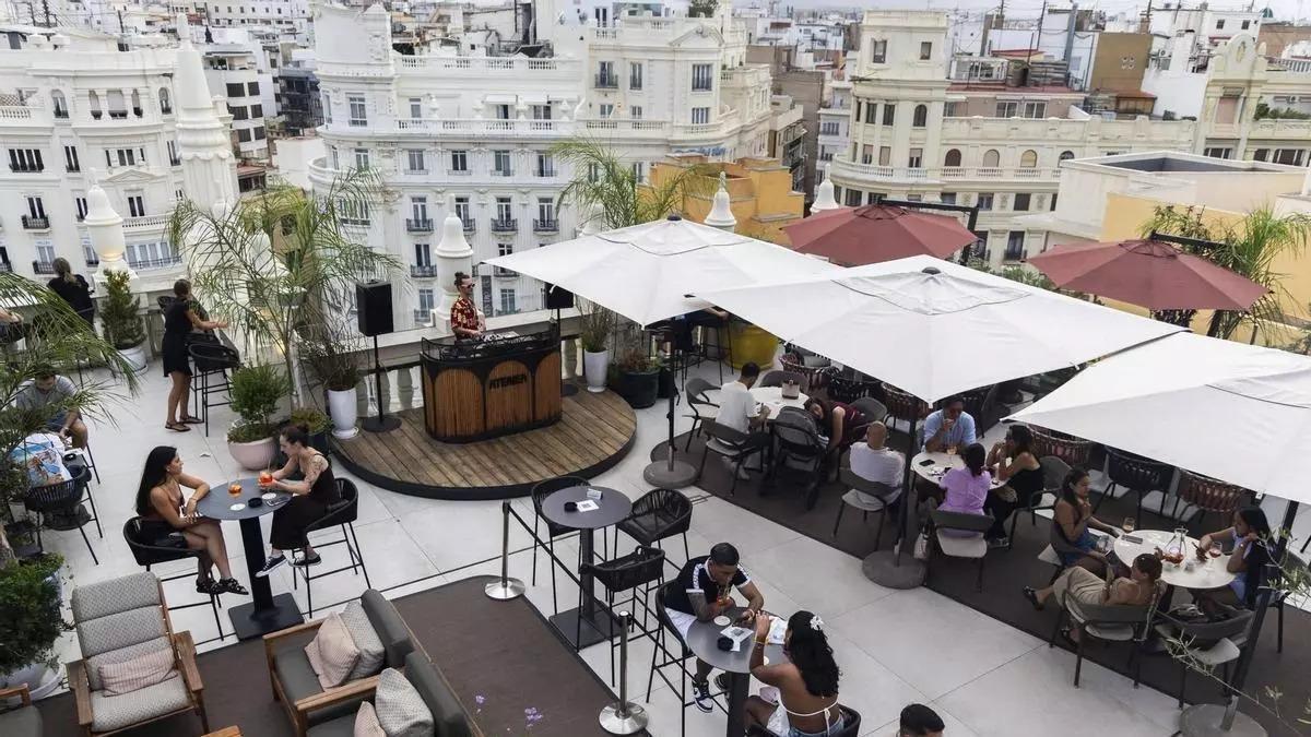 Terraza del Ateneo Mercantil de València