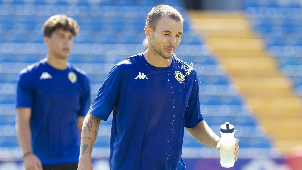 Felipe Chacartegui, durante un entrenamiento reciente.