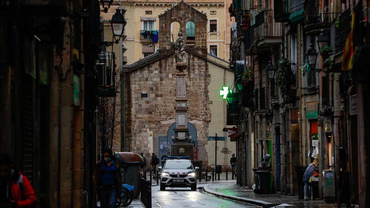Una calle del Raval, en Barcelona