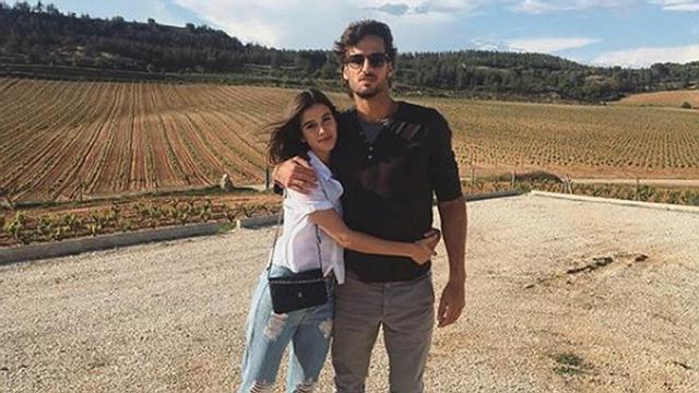 Feliciano López y Sandra Gago.