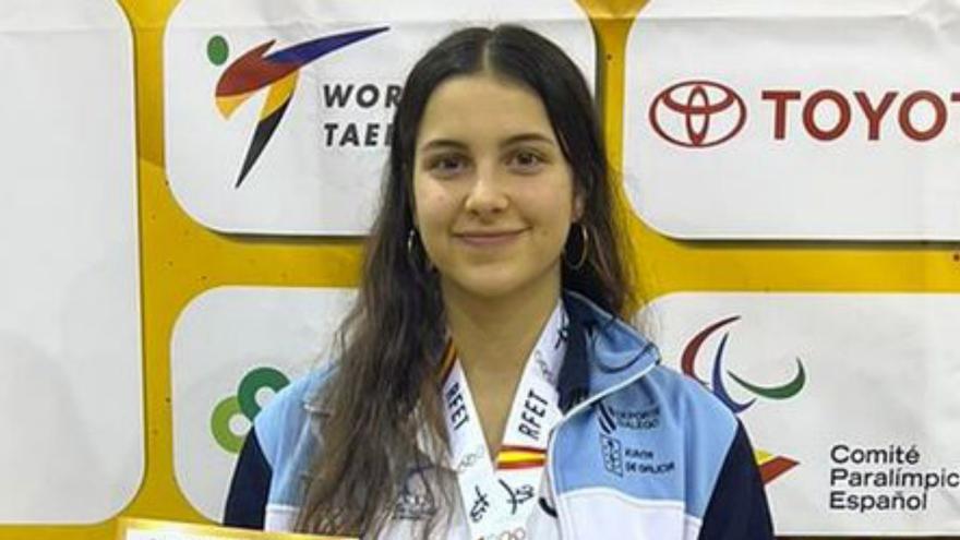 Helena García, campeona de España absoluta con solo 16 años