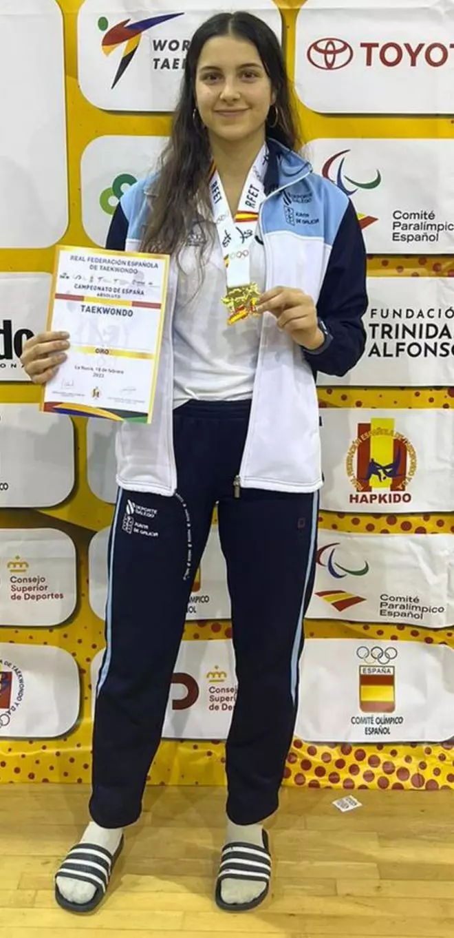 Helena García, campeona de España absoluta con solo 16 años