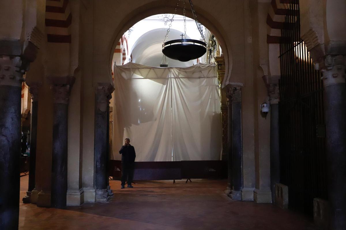 La capilla del Espíritu Santo y de la Expectación permanecen cerradas.