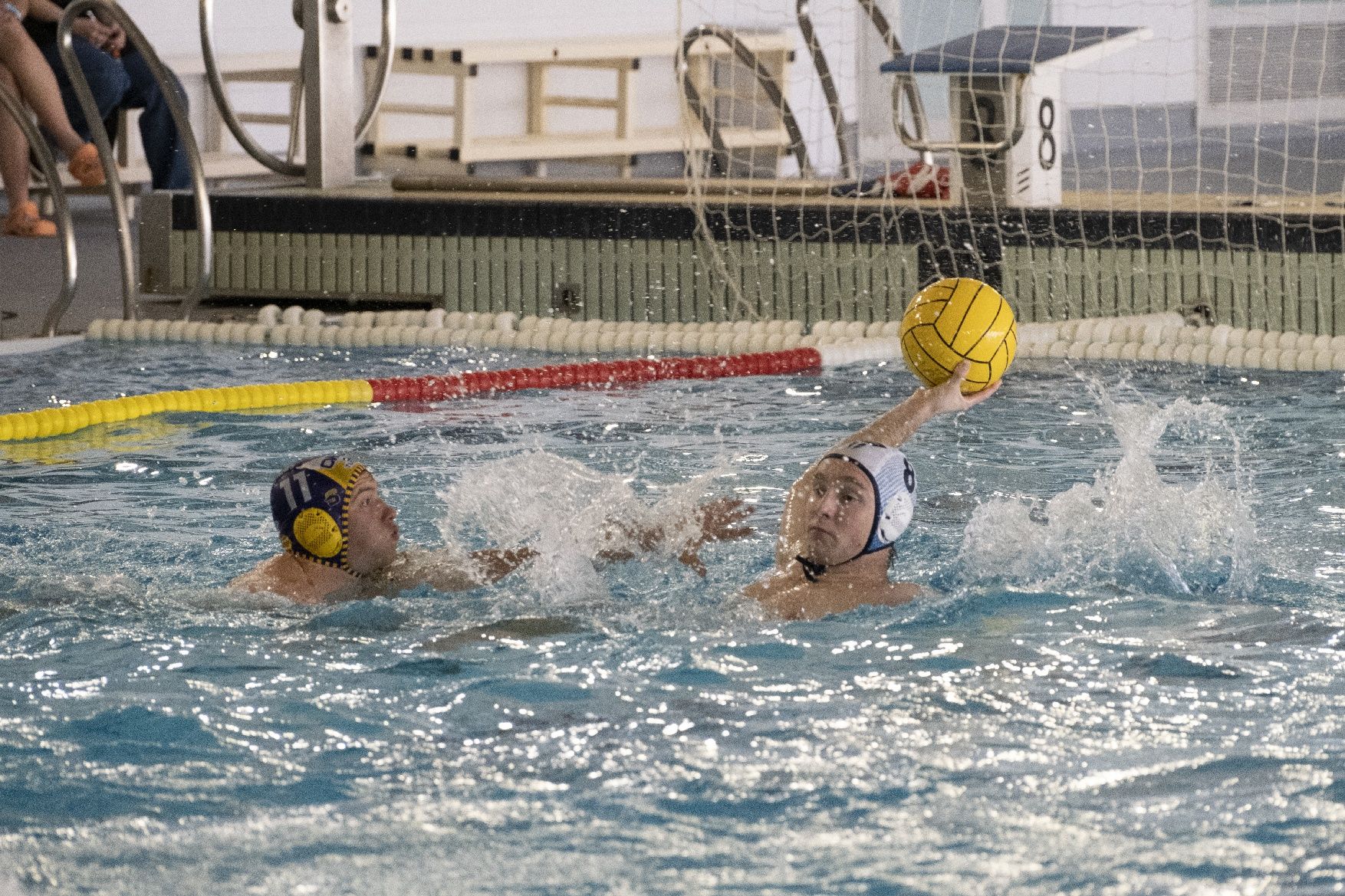 Imatges del partit de waterpolo CN Manresa-CWP Sant Adrià