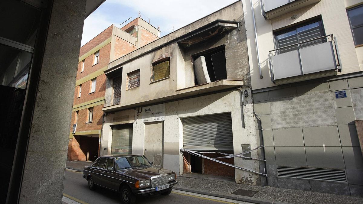 El pis on l'Ajuntament de Girona ha trobat ocupes