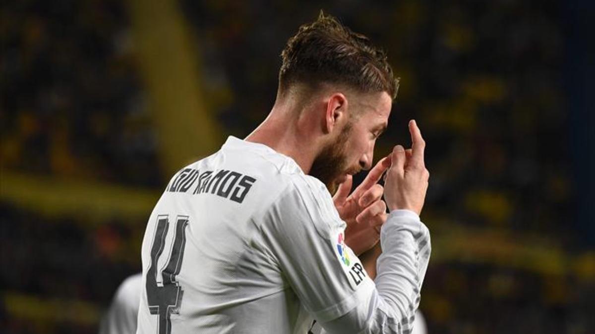 Sergio Ramos sufre de problemas en la espalda