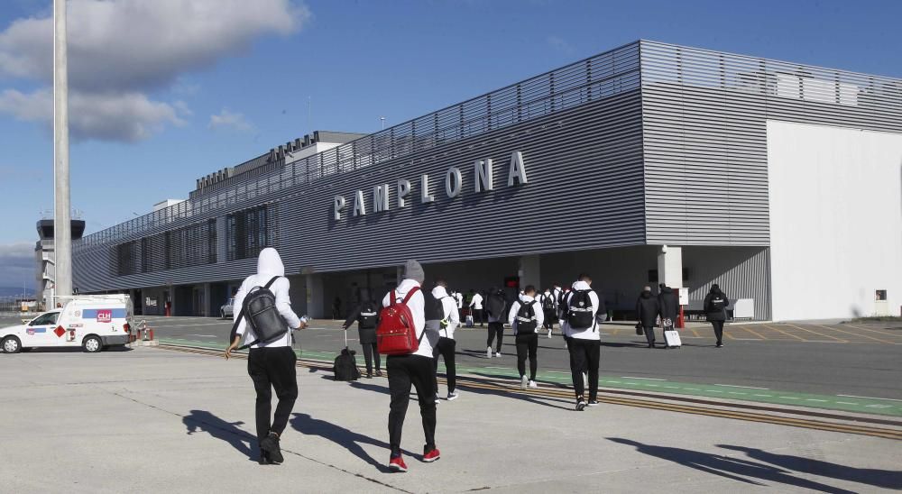 El Valencia ya está en Pamplona