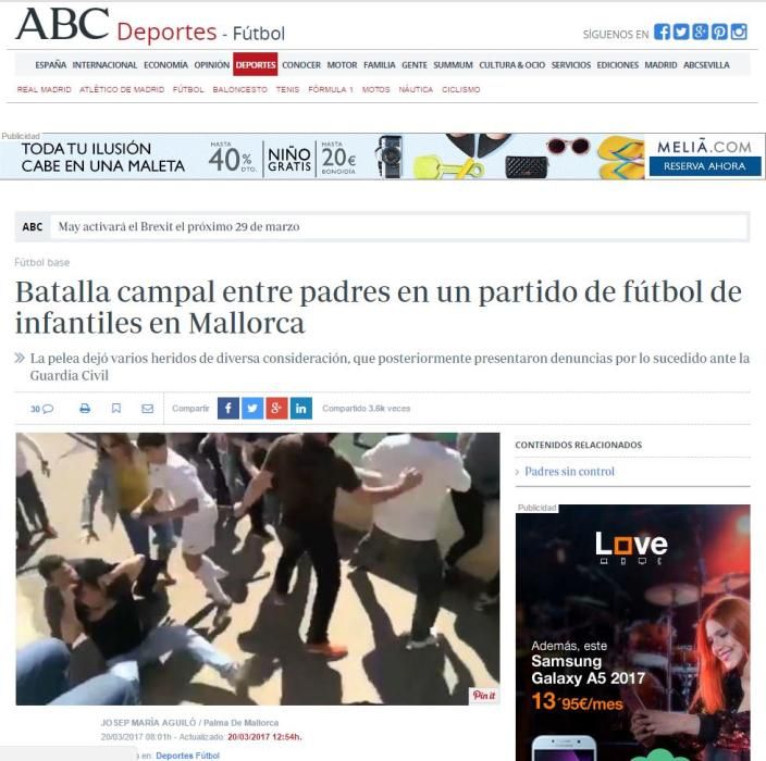 La batalla campal de Alaró en ABC