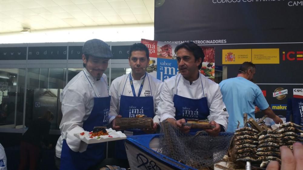 Cocineros malagueños triunfan en Madrid Fusión.
