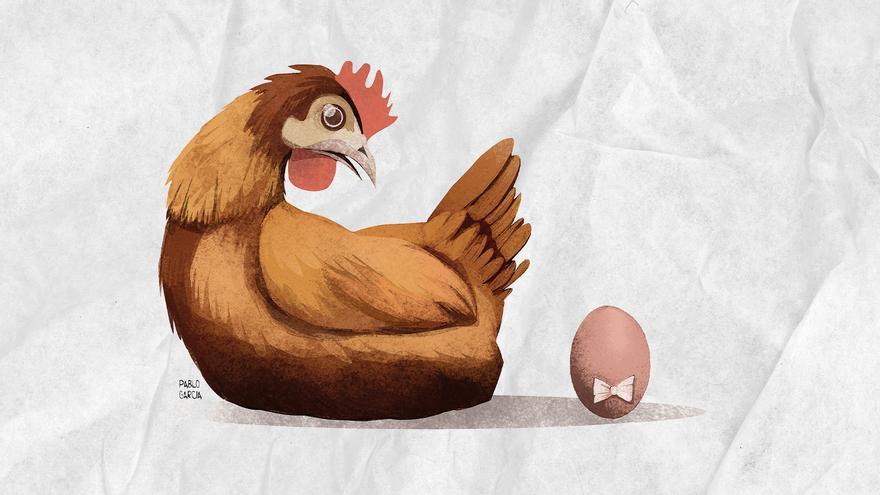 Asturias se libra de la escasez de huevos por la gripe aviar