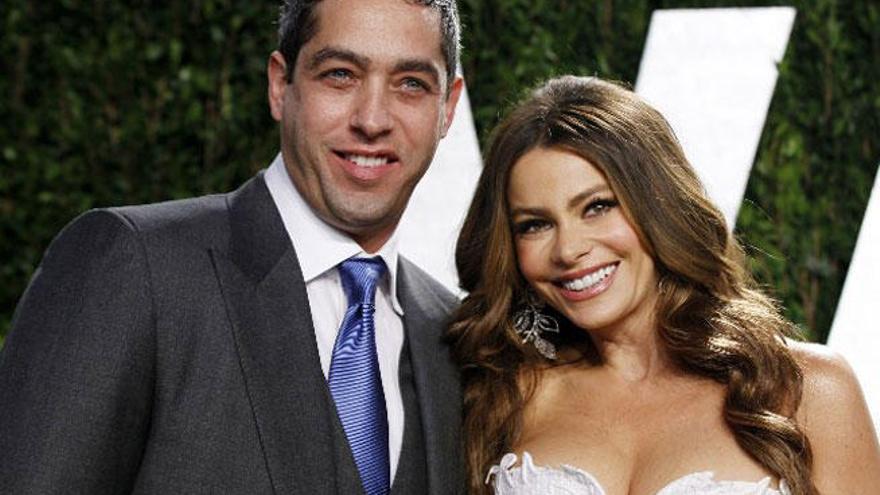 Nick Loeb y Sofía Vergara.