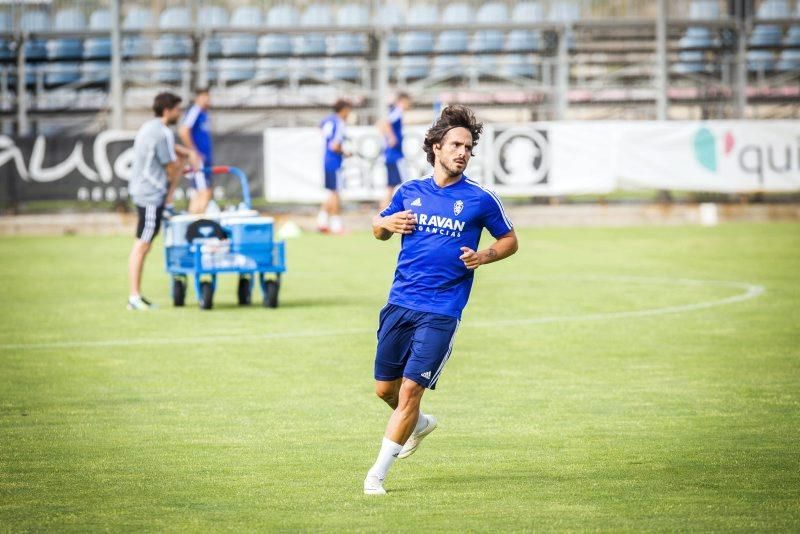 Entrenamiento del Real Zaragoza del 24 de julio