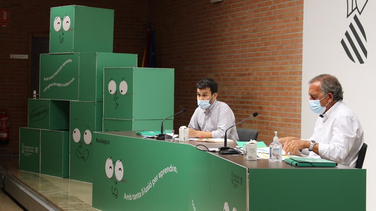 Marzà y Soler, durante la rueda de prensa de presentación del curso.