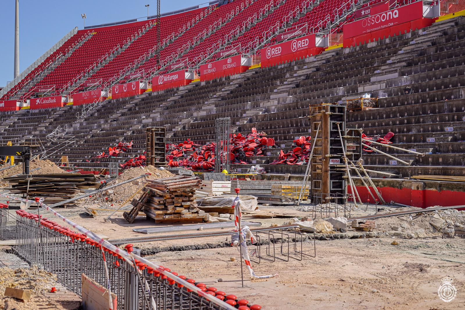 Real Mallorca: así evoluciona la reforma de Son Moix