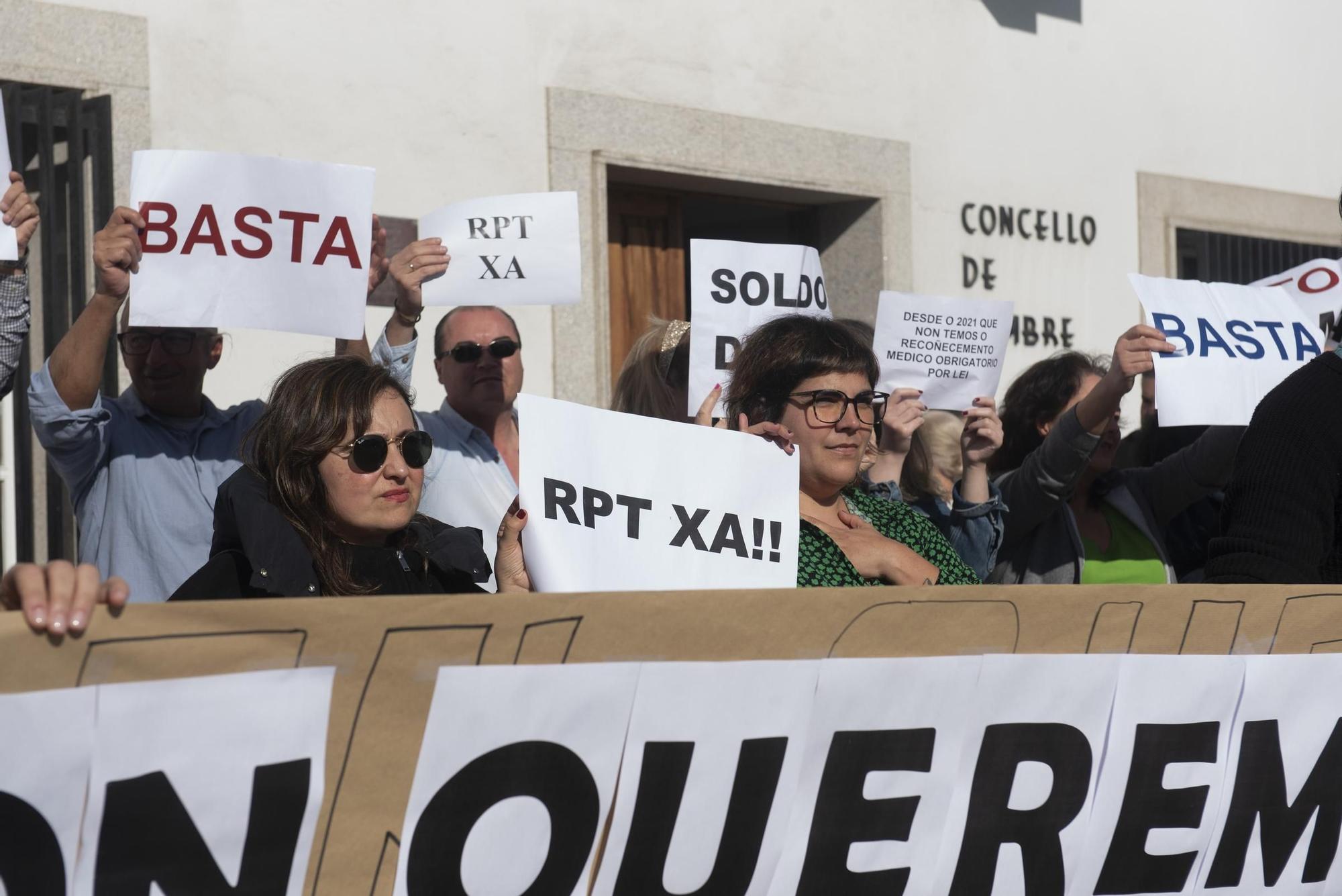 Último pleno de María Pan como alcaldesa de Cambre